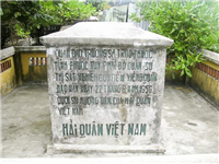 Truong Sa archipelago sovereignty stele on Nam Yet island